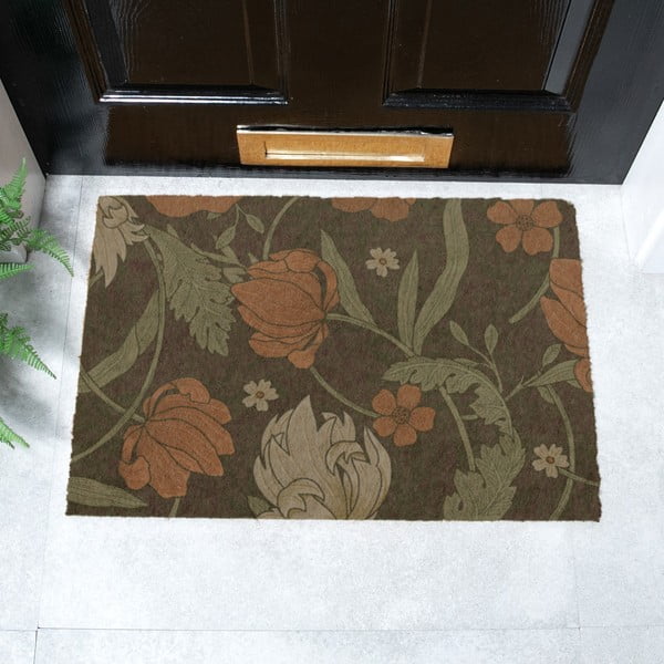 Kookoskiududest uksematt 40x60 cm William Morris Rose - Artsy Doormats-image-2