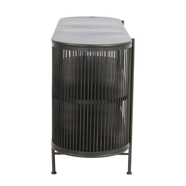 Must metallist madal kapp 149x80 cm Yinthe - Light & Living-image-3