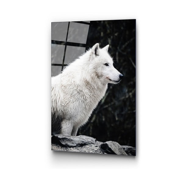 Klaasist maal 70x100 cm White Wolf - Wallity-image-4