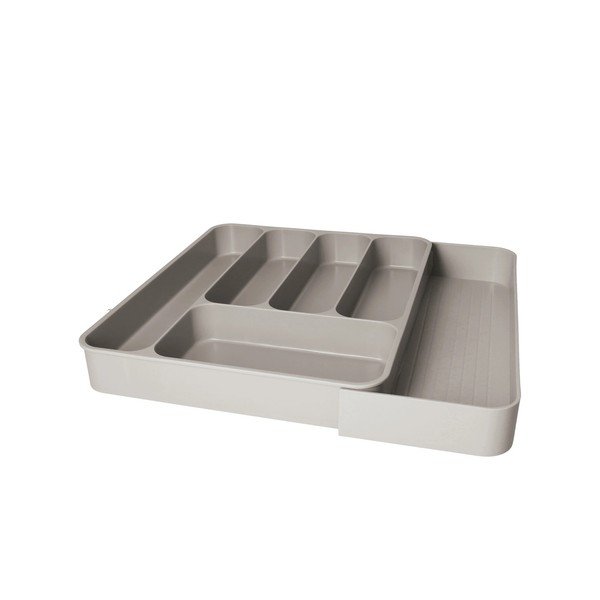 Hall reguleeritava suurusega plastmassist sahtlitega kummut 39 x 43,5 cm - Brandani