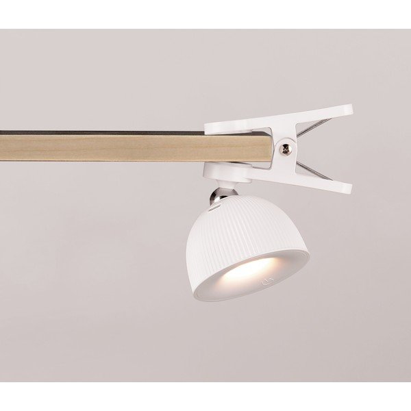 Dimmerdatav valge LED laualamp klambriga (kõrgus 41 cm) Maxima - Trio-image-1