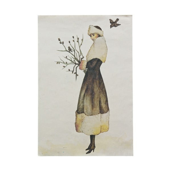 Plakát BePureHome Wintertime, 35 x 21 cm