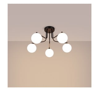 Must-valge laevalgusti Beam - Nice Lamps