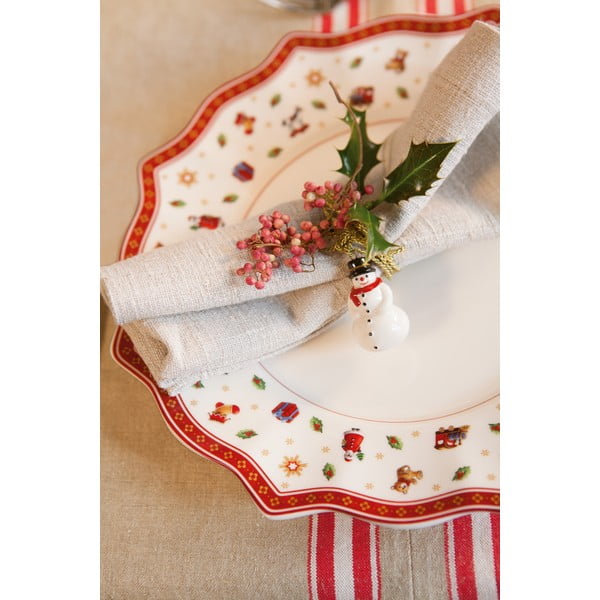 Valge ja punane portselanist jõulutaldrik, ø 29 cm Toy's Delight - Villeroy&Boch-image-3