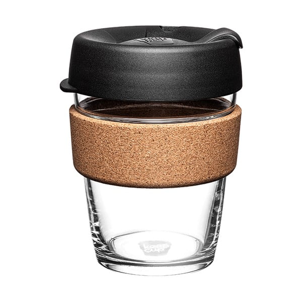 Must-pruun reisikruus 340 ml Black – KeepCup