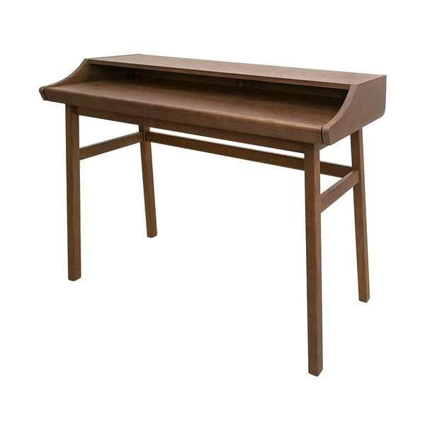 Väljatõmmatava lauaga töölaud, laius 115 cm Carteret - Woodman-image-2