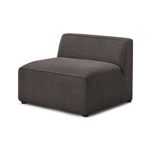 Pruun velvetist diivanimoodul (keskmine osa) Megeve - Bobochic Paris-image-3