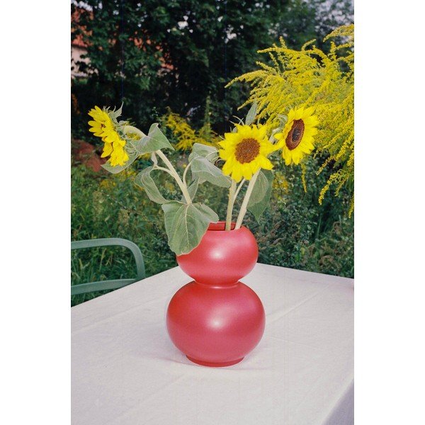Punane keraamiline vaas (kõrgus 36 cm) Tuga - noo.ma-image-4