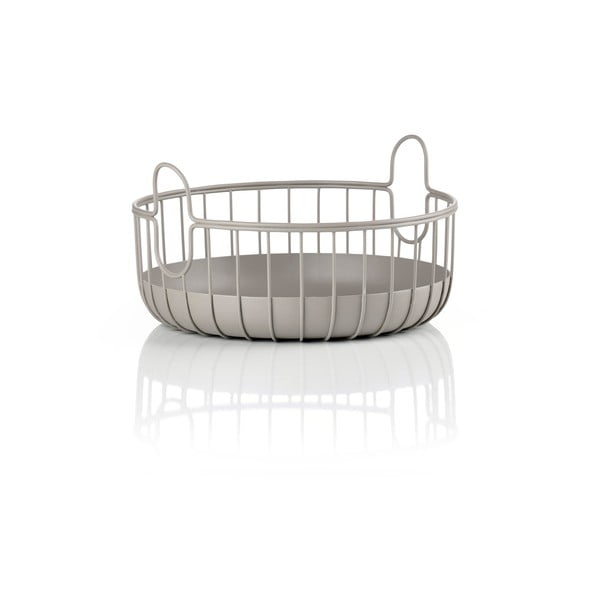 Metallist traatkorv ø 22x8 cm Inu - Zone-image-2