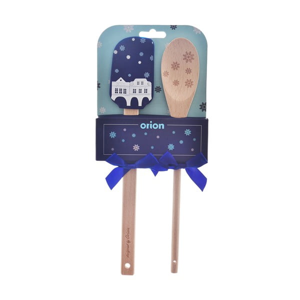 Puidust köögiriistade komplekt 2 tk - Orion-image-1