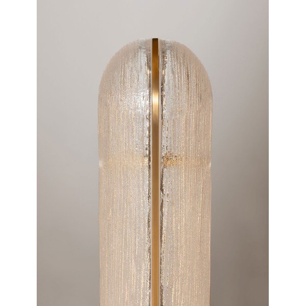 Messingist värvi metallist LED-laualamp klaasist varjundiga (kõrgus 40 cm) Gloree - Nova Luce-image-4