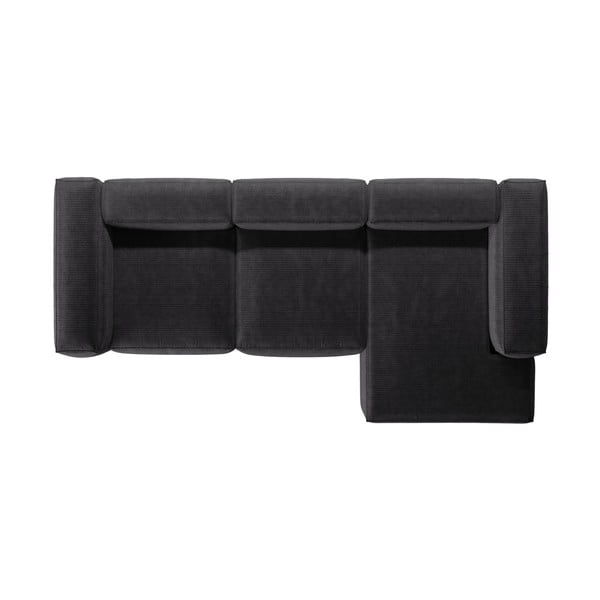  Tumehall manšettriidest nurgadiivan (parem nurk/lamamisosaga) Bergamo – Cosmopolitan Design-image-3