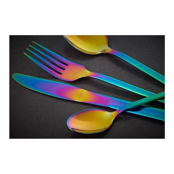 Roostevabast terasest söögiriistad 16 tk Aurora - Premier Housewares-image-3