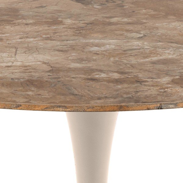 Ümmargune söögilaud keraamilise pealispinnaga ø 90 cm Malta - Actona-image-4