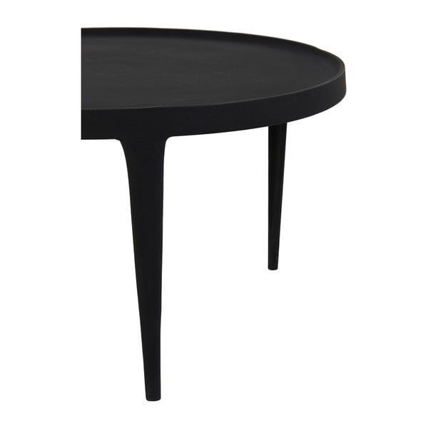 Mustad ümmargused diivanilauad 2 tk komplektis ø 75 cm Tobias - Light & Living-image-4