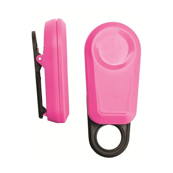 Osobní alarm Safe+Clip Alarm, růžový