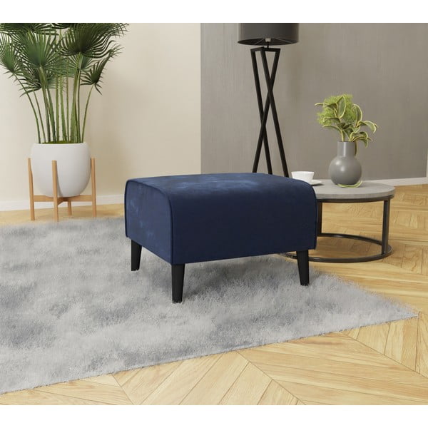 Tumesinine sametist jalatugi Carole - Ropez-image-2