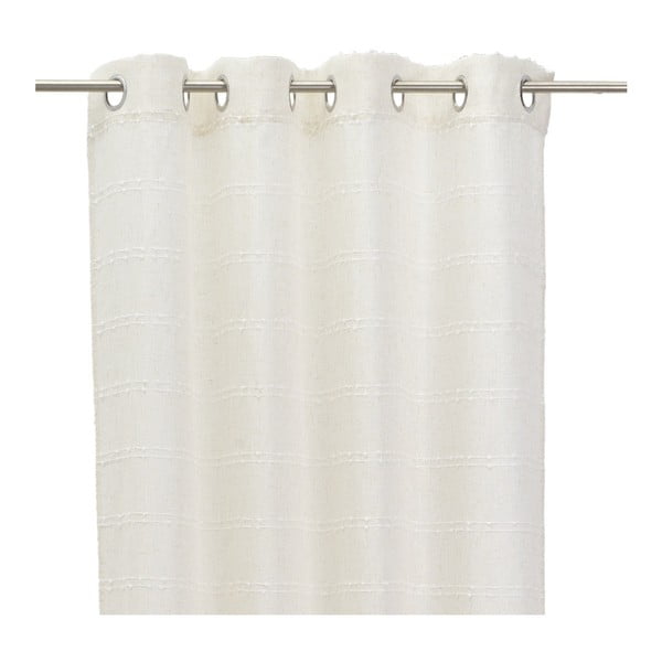 Valge-beež linasegust kardin 140x260 cm Nodes - Casa Selección