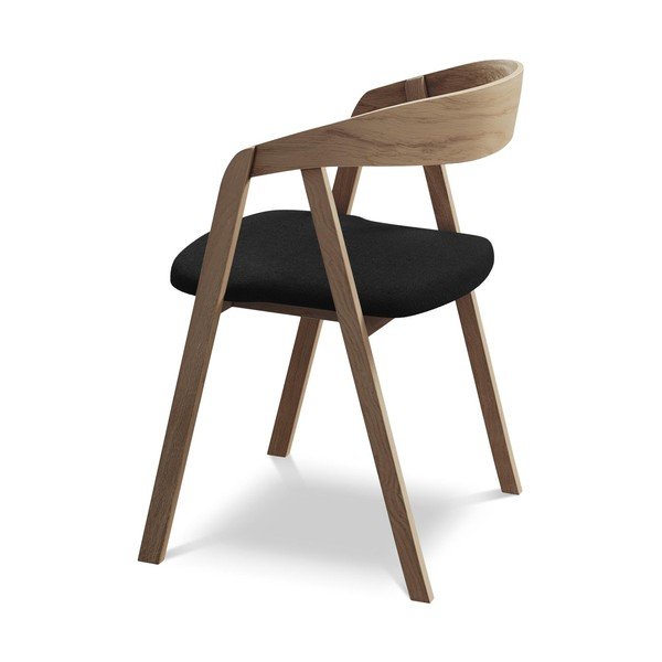 Must täispuidust söögitool Erika - Makamii-image-3