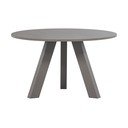 Ümmargune tammepuidust söögilaud ø 129 cm Rhonda - WOOOD