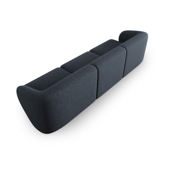 Sinine šenillist diivan 266 cm Paolo - Milo Casa-image-3