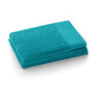 Türkiissinine puuvill frotee rätik 50x100 cm Amari – Restilo