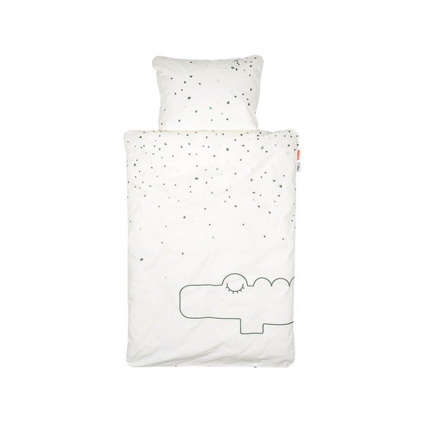 Puuvillane voodipesu, 100 x 140 cm Croco - Done by Deer-image-1