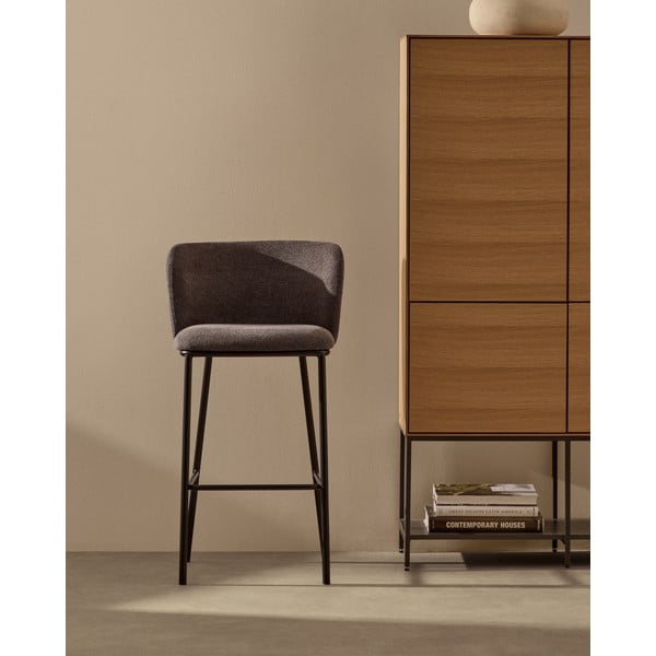 Tumehall baaritool (istme kõrgus 65 cm) Ciselia - Kave Home-image-1