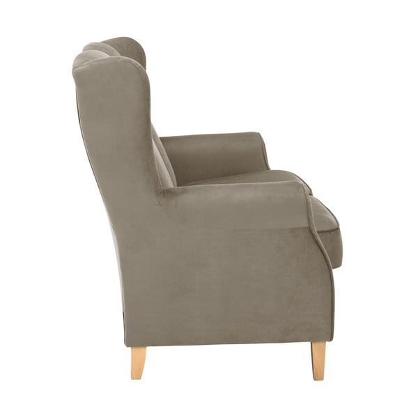 Pruun sametne diivan , 139 cm Lorris - Max Winzer-image-4