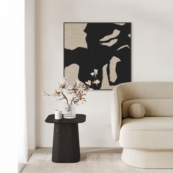 3D-pilt raamiga/akustiline 102x102 cm Silent Shadow 1 - Malerifabrikken-image-1