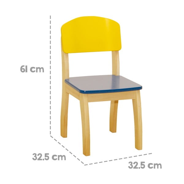 Kollane laste tool – Roba-image-2