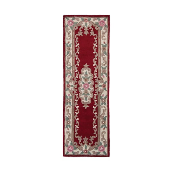 Punane villane vaibajooksja 67x210 cm Aubusson - Flair Rugs