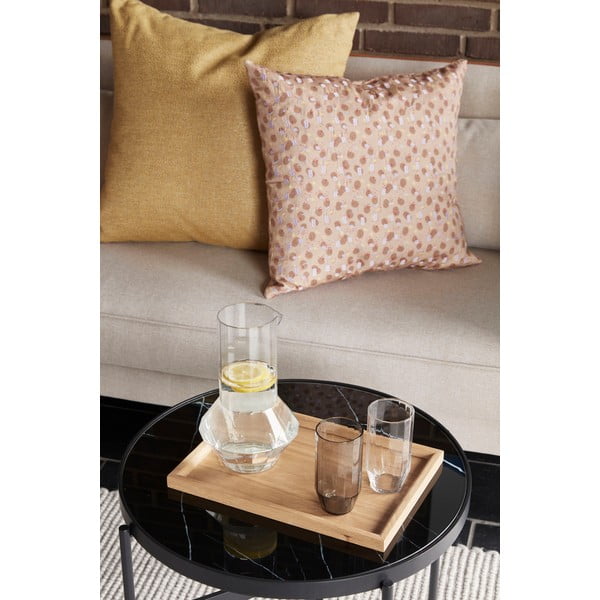 Kollane padi Nela, 60 x 60 cm - Hübsch-image-1