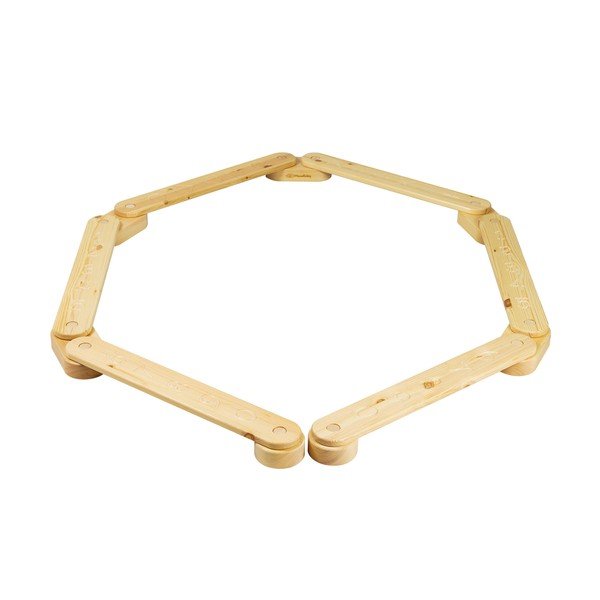 Männipuidust sensoorne rada lastele 10x408x5 cm Montessori - Meowbaby-image-2