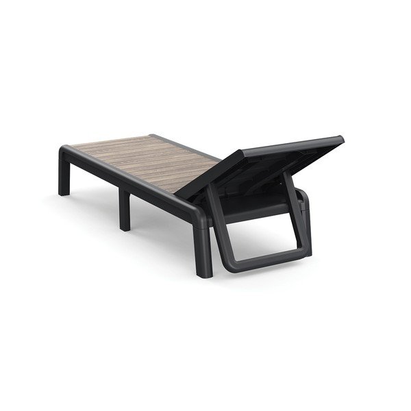 Tumepruun plastmassist reguleeritav/kokkupandav aiatool Deco Porto - Keter-image-2