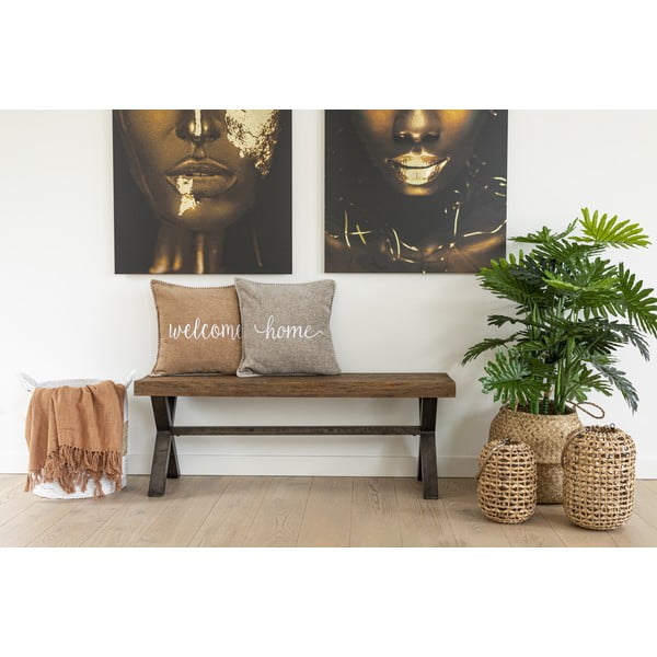 Puuvillane tekk 130 x 160 cm Slub - Tiseco Home Studio-image-1