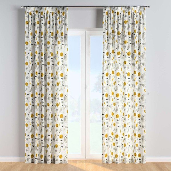 Laste kardin 260x130 cm Magic - Yellow Tipi-image-1