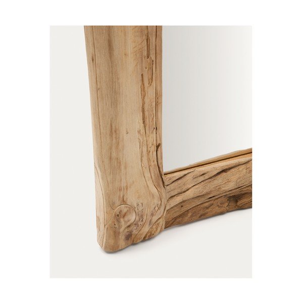 Puitraamiga seinapeegel 105x200 cm Ibro - Kave Home-image-1