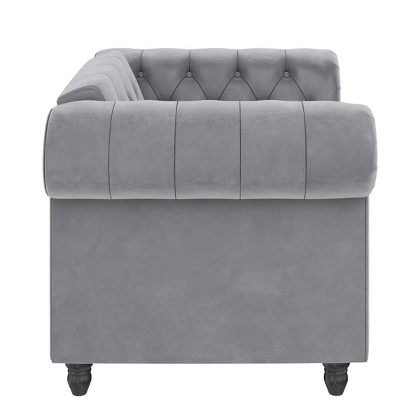 Helehall sametist chesterfield tugitool Felix - Støraa-image-3