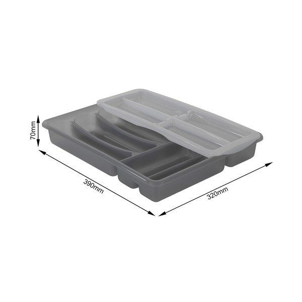 Hall plastist sahtli küljepaneel 39 x 32 cm Basic Plus - Rotho-image-1