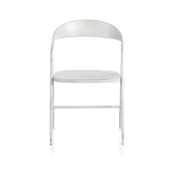 Valge metallist tugitool Puro Industrial Style - Geese-image-2