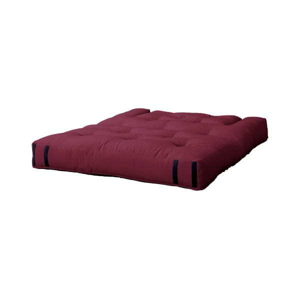 Červená rozkládací pohovka 140 cm Hippo - Karup Design-image-1