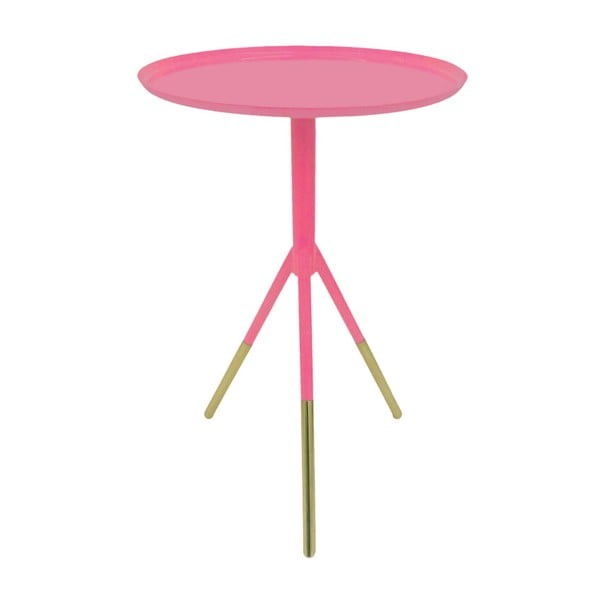 Růžový stolek Bombay Duck Tripod Table