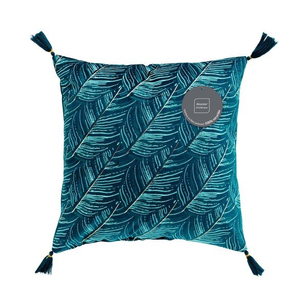 Sametist dekoratiivpadi 40x40 cm Palmina - douceur d'intérieur-image-3