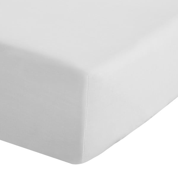 Valge perkal-puuvillane kummiga lina 90x190 cm Easy Iron Percale - Catherine Lansfield