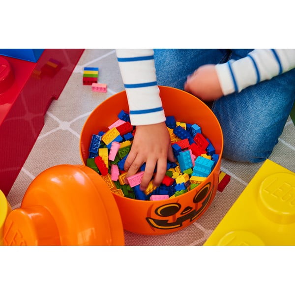 Oranž hoiukast Kõrvitsapea L - LEGO®-image-1