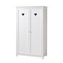 Valge kapp, kõrgus 190 cm Amori - Vipack