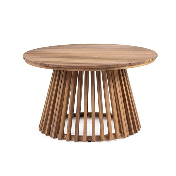 Akaatsiapuidust ümmargune aia diivanilaud ø 70 cm Rodano - Bizzotto