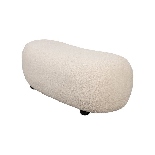 Kreemjas polsterdatud buklee-kangast pink Noxx - White Label-image-3