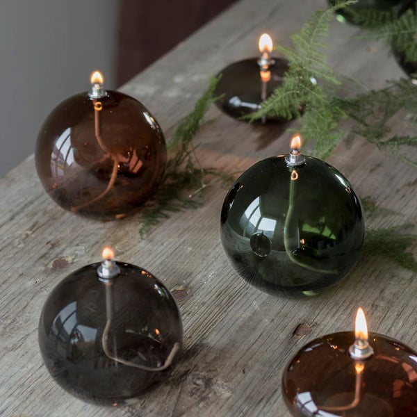 Klaasist õlilamp (kõrgus 10 cm) Aura - Mette Ditmer Denmark-image-1